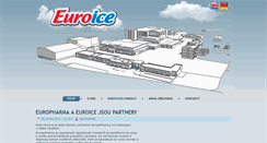 Desktop Screenshot of euroice.cz